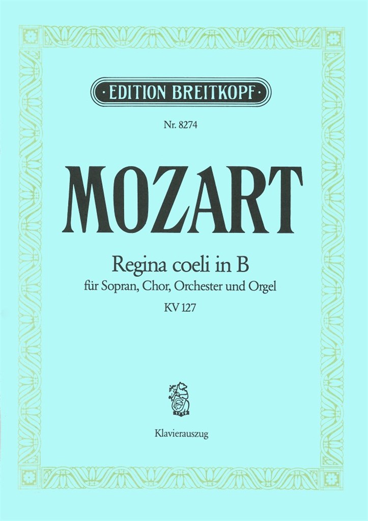 Regina coeli in B KV 127